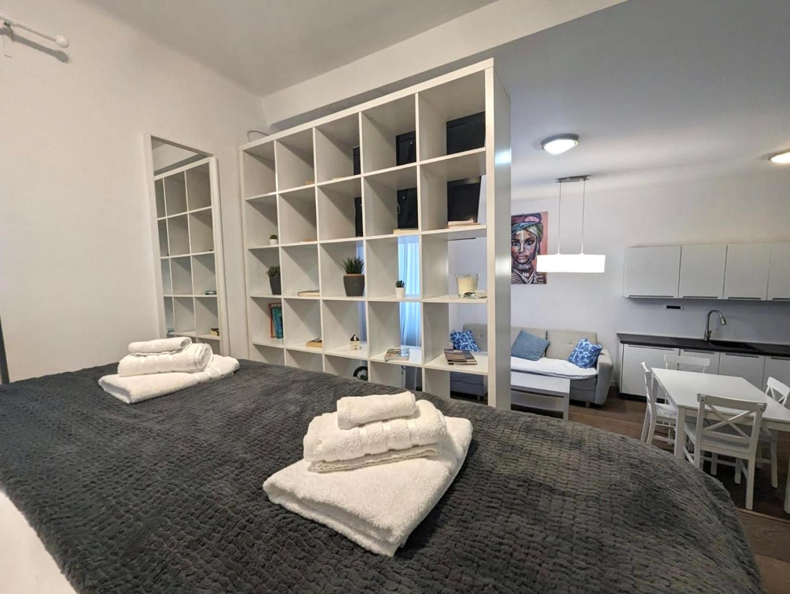 Fantabulous Downtown Abode W King Bed, 65" Tv, Washer And Tumble Dryer Zagreb Exterior photo